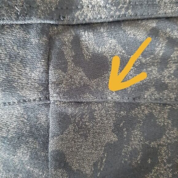 FREE PEOPLE Leopard Pull-On Crop Leggings Sz M Flawed - Picture 14 of 14